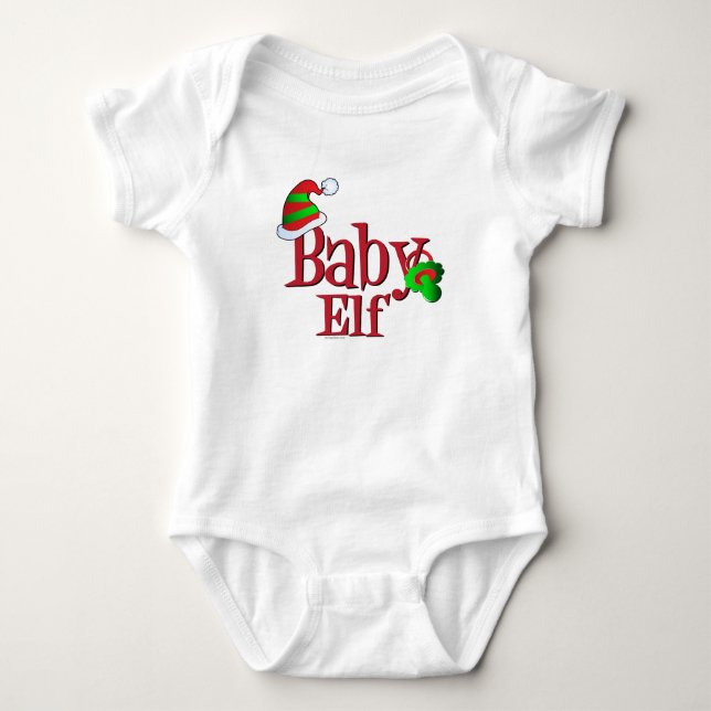 Niedliches Weihnachtsbaby Baby Strampler (Vorderseite)