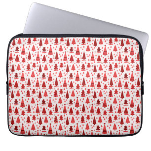 Niedliches Weihnachtsbaummuster Laptopschutzhülle