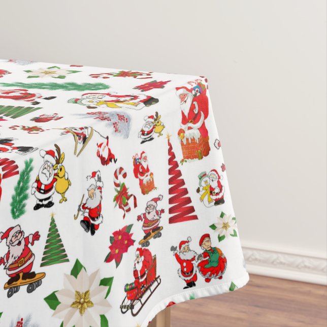 Niedliches Weihnachtsdesign Tischdecke (Beispiel)