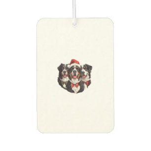 Niedliches Weihnachtsfest Berner Hunde Weihnachtsm Autolufterfrischer