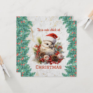 Niedliches Weihnachtsfest Karte