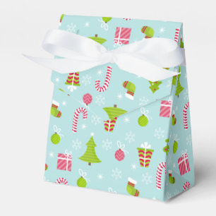 Niedliches Weihnachtsfest-Muster Geschenkschachtel