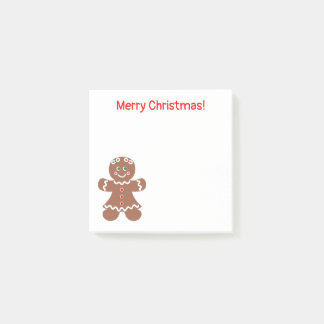 Niedliches Weihnachtsgebäck 3 x 3 Post- Post-it Klebezettel