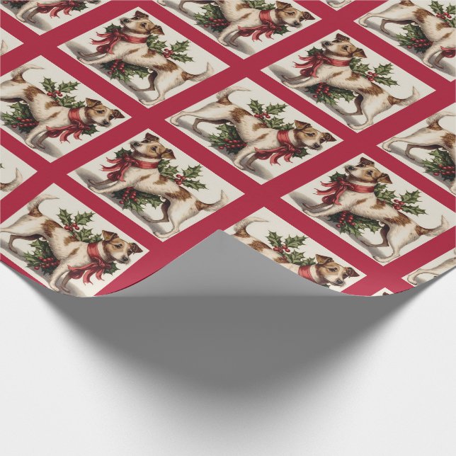 Niedliches Weihnachtsgebäck Geschenkpapier (Ecke)