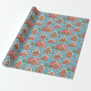 Niedliches Weihnachtsgebäck Geschenkpapier