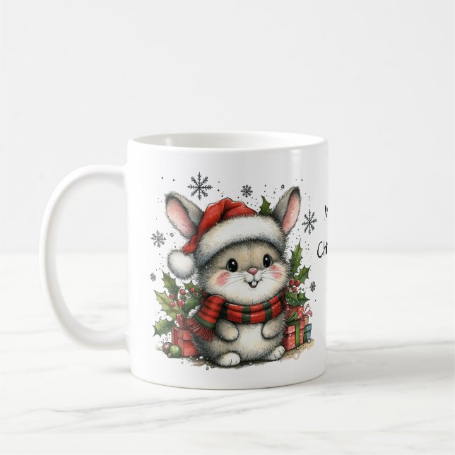 Niedliches Weihnachtsgebäck Kaffeetasse (Links)