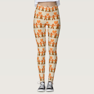 Niedliches Weihnachtsgebäck Leggings