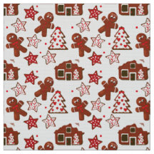 Niedliches Weihnachtsgebäck-Muster