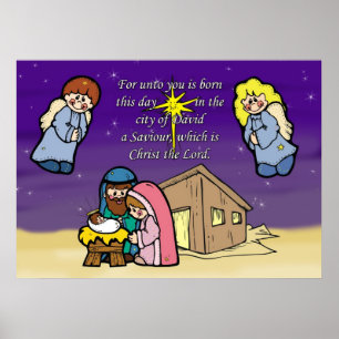 Niedliches Weihnachtsgebäck Poster