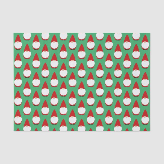 Niedliches Weihnachtsgeschenkpapier Seidenpapier (Vorderseite)