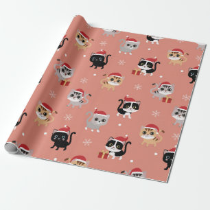 Niedliches Weihnachtsgeschmack Geschenkpapier