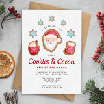 Niedliches Weihnachtskost und Kakaoweihnachtsfest  Einladung<br><div class="desc">Personalisierte Niedliche Weihnachtskekse und Kakaoweihnachtsfest-Party Einladung.</div>