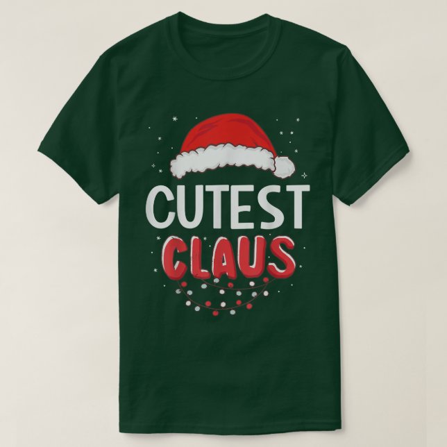 Niedliches Weihnachtskostüm T-Shirt (Design vorne)