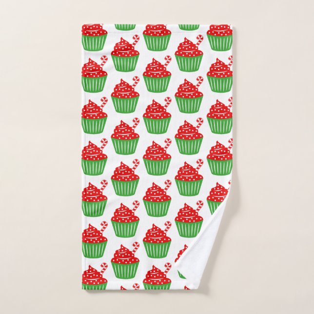 Niedliches Weihnachtskuchen-Handtuch Handtuch (Handtuch)