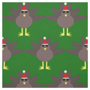 Niedliches Weihnachtskunstwerk Türkei Stoff
