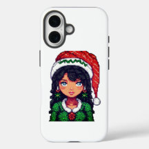Niedliches Weihnachtsmädchen