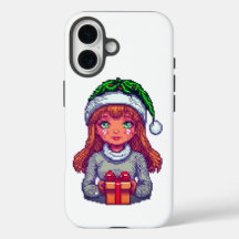 Niedliches Weihnachtsmädchen
