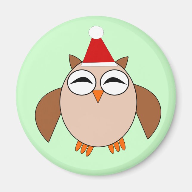 Niedliches Weihnachtsmagnet Magnet (Vorne)