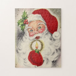 Niedliches Weihnachtspuzzlespiel