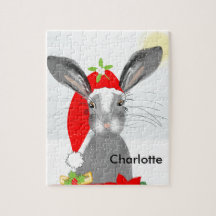 Niedliches Weihnachtssommer Bunny Rabbit
