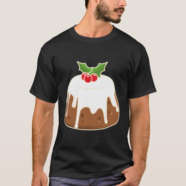 Niedliches Weihnachtsspiel Figgy Pudding Graphic T-Shirt (Vorderseite)