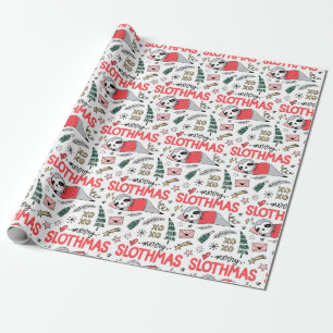 Niedliches Weihnachtswackelpapier Geschenkpapier