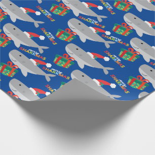 Niedliches Weihnachtswackelpapier Geschenkpapier