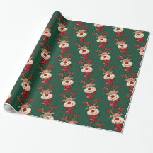 Niedliches Weihnachtswackelpapier