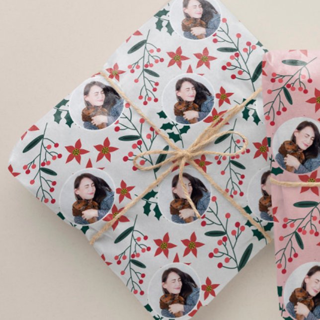 Niedliches weißes Foto Geschenkpapier (Von Creator hochgeladen)