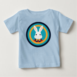 Niedliches Weißes Kaninchen Baby T-shirt