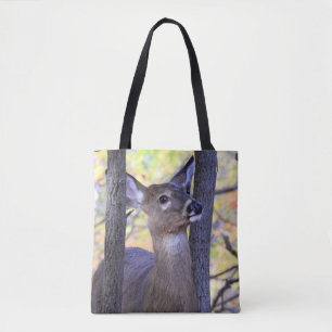 Niedliches Weißschwanzhirsch (2 Seiten) Tasche