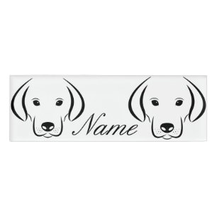 Niedliches Welpenfass Thunder_Cove Namenschild