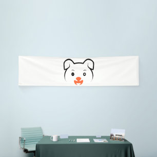 Niedliches Welpenwink Banner
