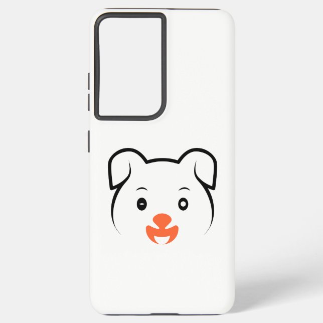 Niedliches Welpenwink Samsung Galaxy Hülle (Rückseite)