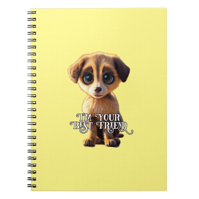 Niedliches WeltraumNotebook Notizblock (Vorderseite)