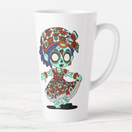 Niedliches Westafrikanisches Zombie Milchtasse