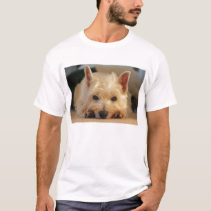 Niedliches Westhochland-Terrier-Hundet-shirt T-Shirt