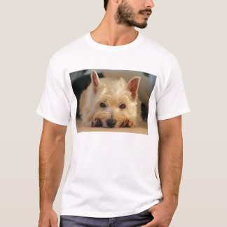 Niedliches Westhochland-Terrier-Hundet-shirt T-Shirt