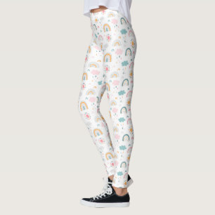 Niedliches Wettermuster Leggings
