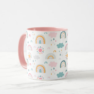 Niedliches Wettermuster Tasse