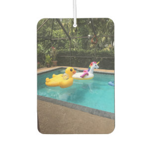 Niedliches Whimsical Schwimmbad Spielzeug Air Fres Autolufterfrischer