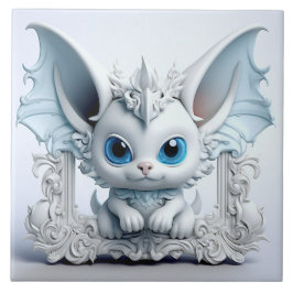 Niedliches Wing-Ear-Zeichen Fliese