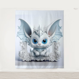 Niedliches Wing-Ear-Zeichen Wandteppich