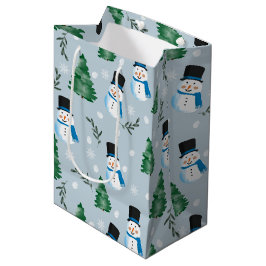 Niedliches Winterschneepatel Mittlere Geschenktüte
