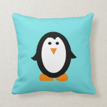 Niedliches wunderliches Penguin-Kissen