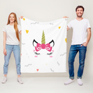 Niedliches Zauberschläfchen Fleecedecke