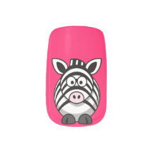 Niedliches Zebra im Hintergrund