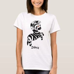 Niedliches Zebra-Shirt T-Shirt