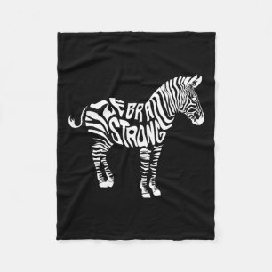 Niedliches Zebra Strong Ehlers Danlos Syndrome Bew Fleecedecke