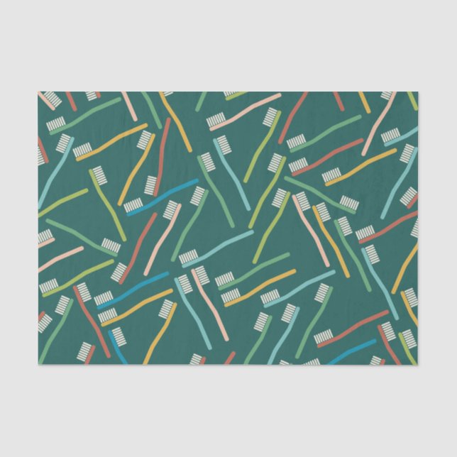 Niedliches Zentimeterpapier Seidenpapier (Vorderseite)